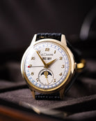 Vintage Jaeger - LeCoultre Triple Date Moonphase Cal. 806/AW, Gold Filled Case, Original Dial, From 1940s - DuMarko