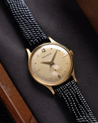 Vintage Jaeger - LeCoultre Watch, Extra - Slim, 18K Gold Case Sub - Seconds Cal. 430/G from 1950's - DuMarko