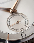 Vintage Jaeger - LeCoultre Watch, Teardrop Lugs, Oversized case, Two - Tone Dial, Cal. P449 from 1948 - DuMarko