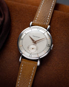 Vintage Jaeger - LeCoultre Watch, Teardrop Lugs, Oversized case, Two - Tone Dial, Cal. P449 from 1948 - DuMarko