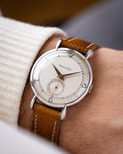 Vintage Jaeger - LeCoultre Watch, Teardrop Lugs, Oversized case, Two - Tone Dial, Cal. P449 from 1948 - DuMarko