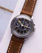 Vintage Lemania Monopusher Chronograph Cal. 15TL/33.3, Swiss Made from 1940's - DuMarko