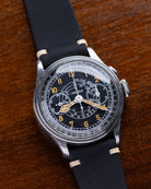 Vintage Lemania Monopusher Chronograph Cal. 15TL/33.3, Swiss Made from 1940's - DuMarko