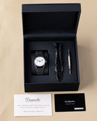 Vintage Lemania Monopusher Chronograph, Rare Steel Cushion Case, Cal. 13CH, Enamel Dial from 1930's - DuMarko