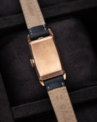 Vintage Longines Art Deco Tank, Breguet numerals, Cal. 9L, Rose gold - filled tonneau case from 1940's - DuMarko
