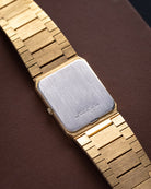 Vintage Longines Art Deco Tank, Cal. L978.2, Black Dial, Integrated Bracelet, Piaget Polo Style, Men's Watch - DuMarko