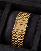 Vintage Longines Art Deco Tank, Ref. MZ5712, Champagne Dial, Quartz from 1980's - DuMarko