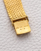 Vintage Longines Dress Watch, Cushion case, Chocolate Dial, Gold Mesh Bracelet, Cal. L847.4, Circa 1980 - DuMarko