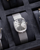 Vintage Longines Ellipse Ref. 3066, 10K White Gold - Filled Dress Watch from 1980's - DuMarko