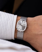 Vintage Longines Ellipse Ref. 3066, 10K White Gold - Filled Dress Watch from 1980's - DuMarko