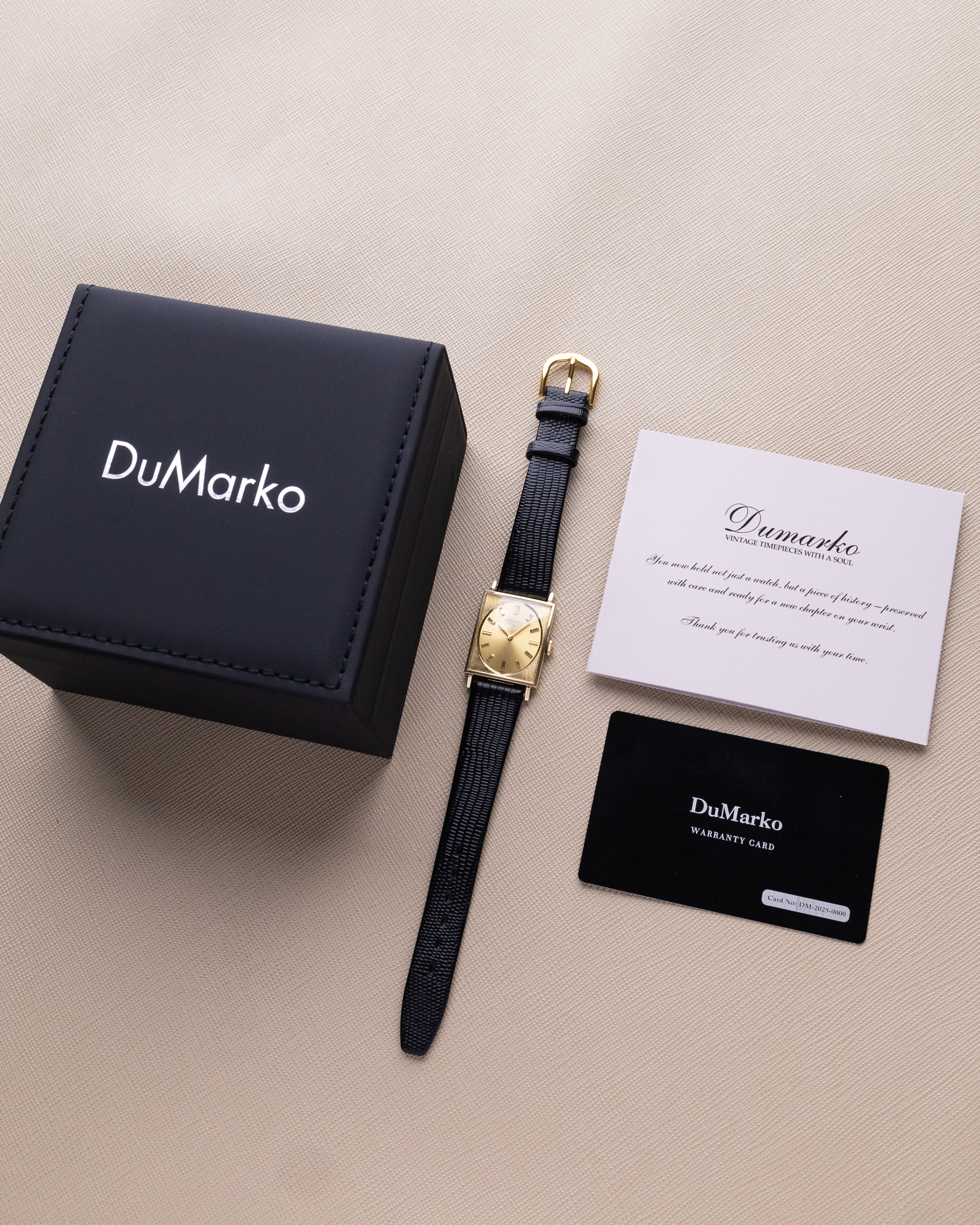 Vintage Longines Gold Medal, Swiss Made, Art Deco Tank, 10K Gold - filled case from 1960’s - DuMarko