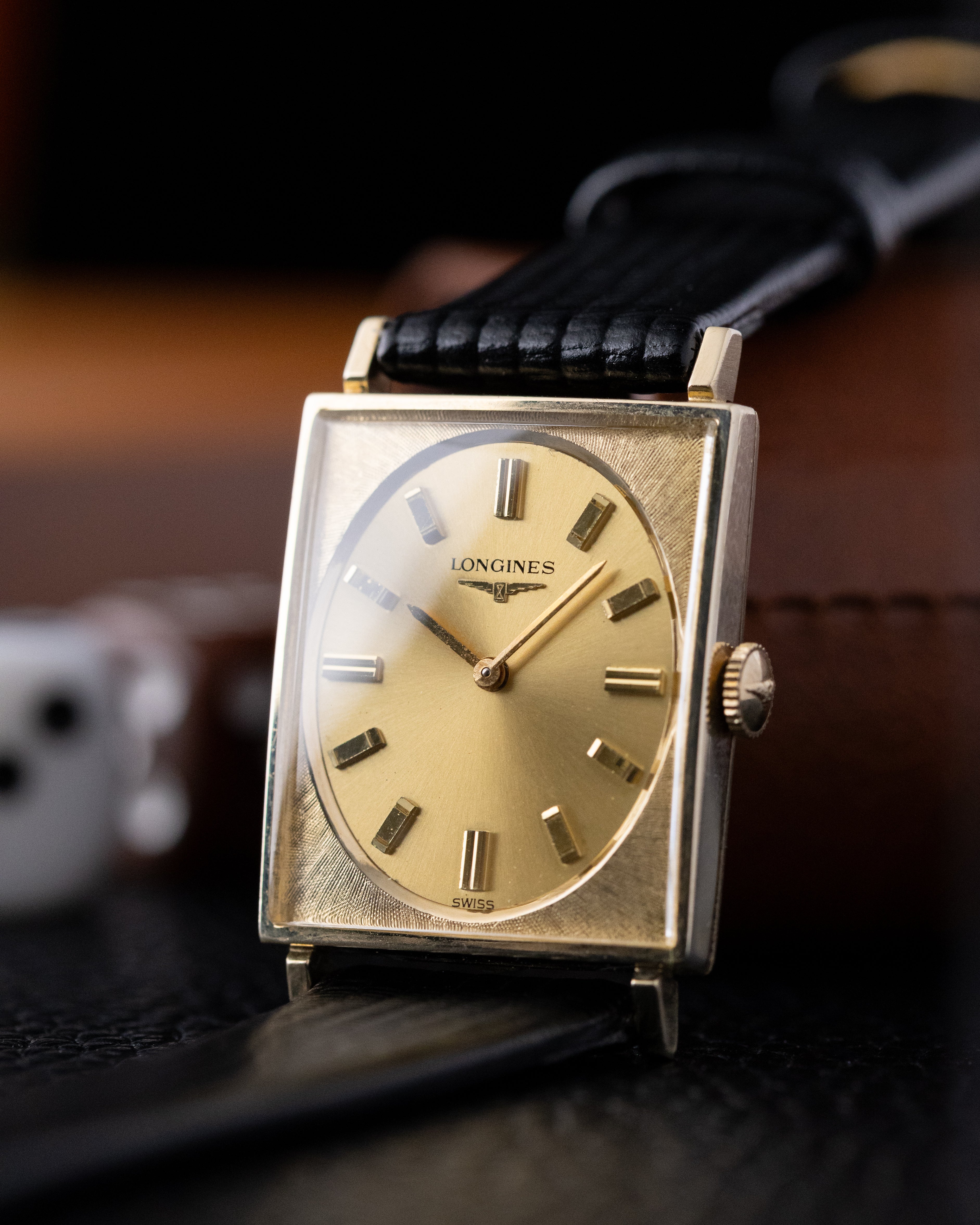 Vintage Longines Gold Medal, Swiss Made, Art Deco Tank, 10K Gold - filled case from 1960’s - DuMarko