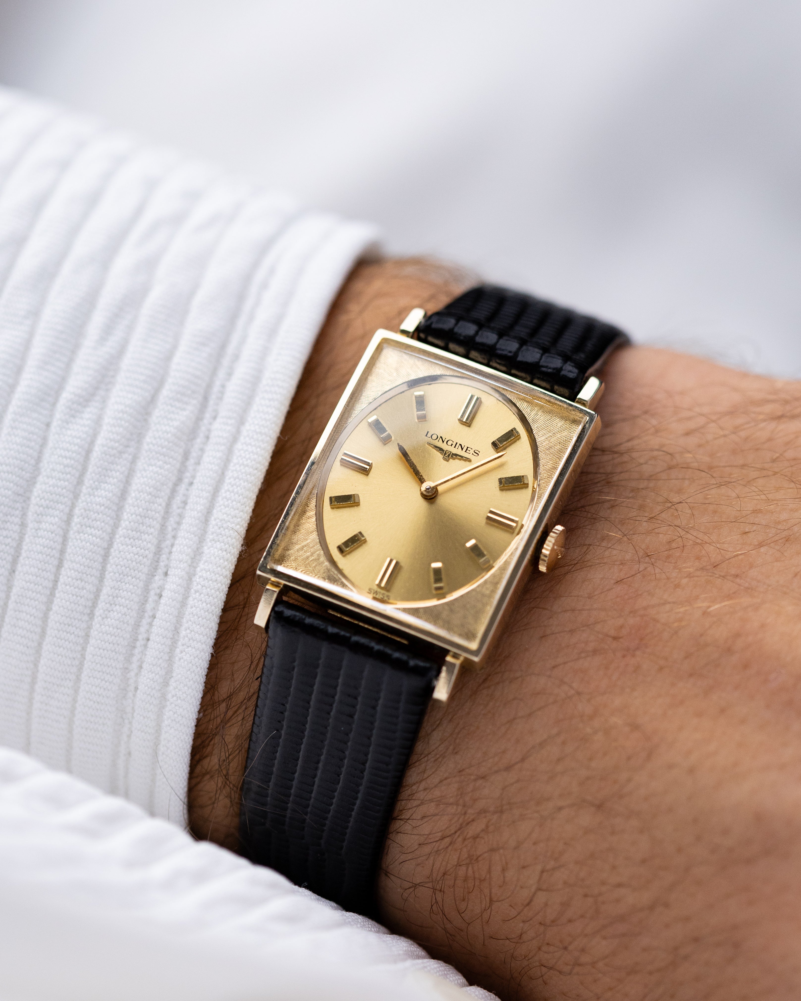 Vintage Longines Gold Medal, Swiss Made, Art Deco Tank, 10K Gold - filled case from 1960’s - DuMarko
