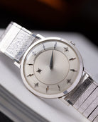 Vintage Longines Mystery Dial, Swiss Watch, 10K White Gold - Filled Case, Cal. 23Z from 1950s - DuMarko