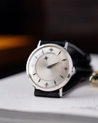 Vintage Longines Mystery Dial, Swiss Watch, 10K White Gold - Filled Case, Cal. 23Z from 1950s - DuMarko