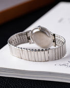 Vintage Longines Mystery Dial, Swiss Watch, 10K White Gold - Filled Case, Cal. 23Z from 1950s - DuMarko