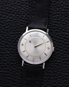 Vintage Longines Mystery Dial, Swiss Watch, 10K White Gold - Filled Case, Cal. 23Z from 1950s - DuMarko