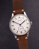 Vintage Longines Oversize 37,5 mm case, Art Deco watch from 1940s - VintageDuMarko