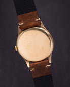 Vintage Longines Salmon Dial, Oversize 37,5 mm case, Art Deco watch from 1940s - VintageDuMarko