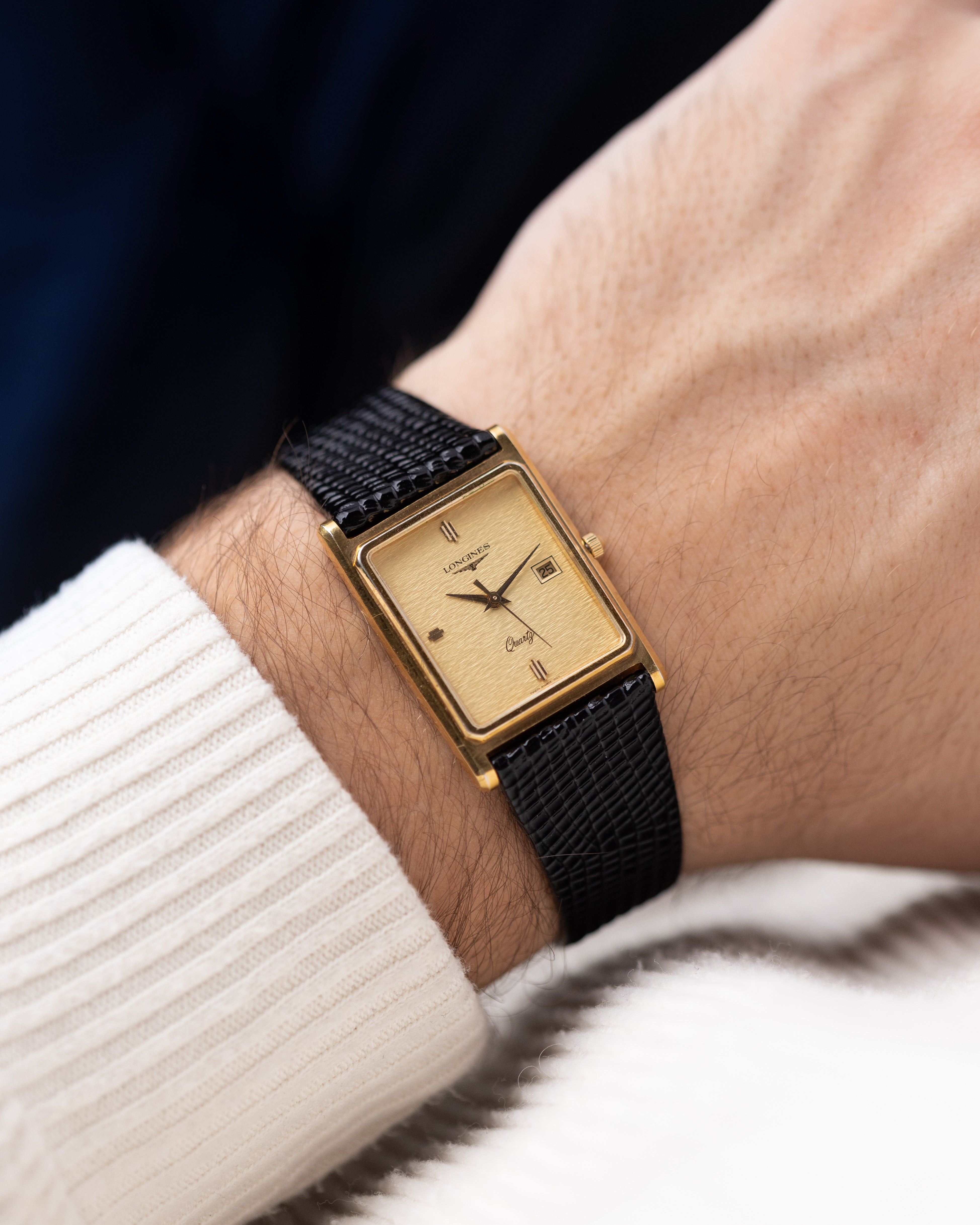 Vintage Longines “St. Moritz”, Art Deco Tank, Quartz Cal. 152, Swiss Made from 1990's - DuMarko