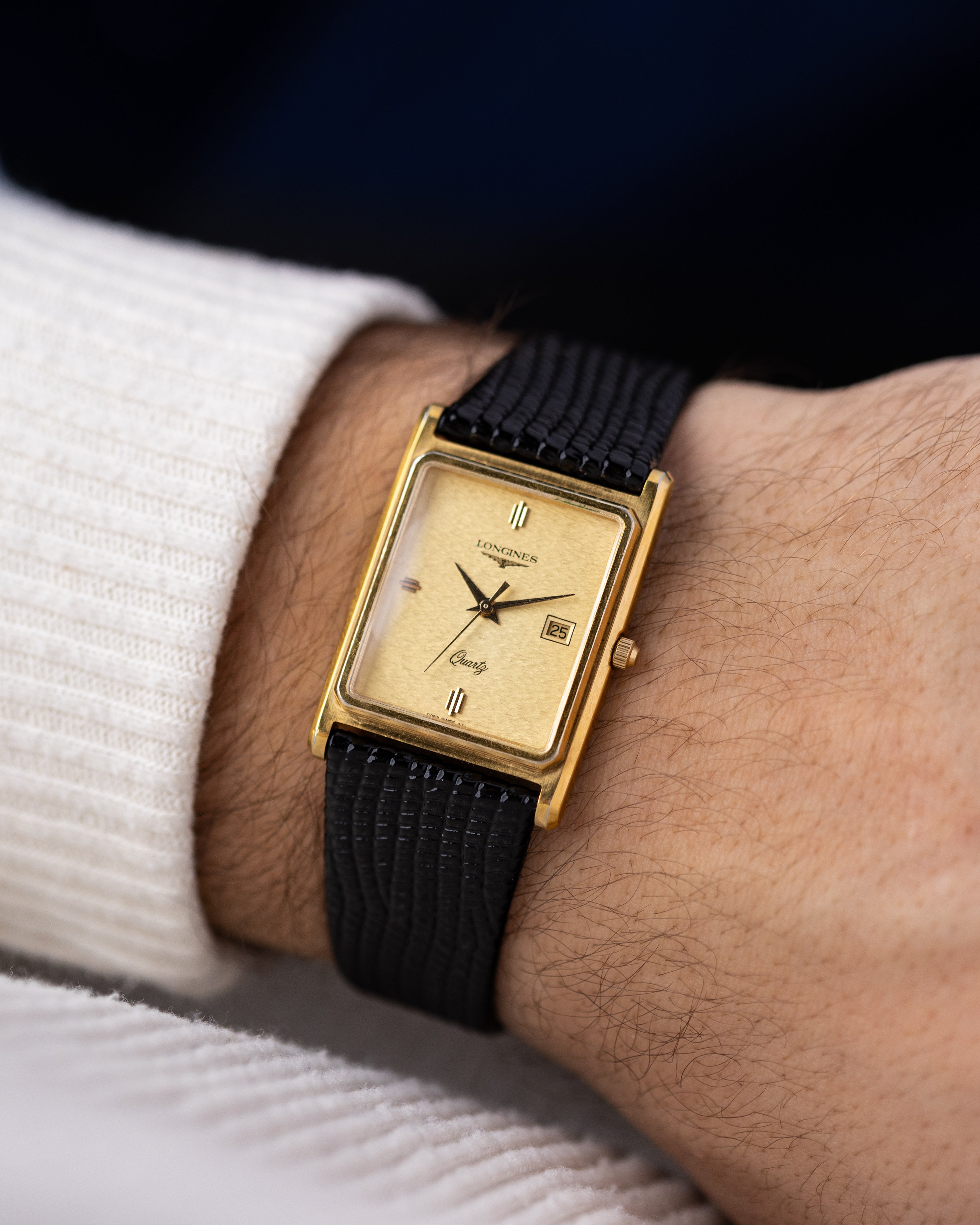 Vintage Longines “St. Moritz”, Art Deco Tank, Quartz Cal. 152, Swiss Made from 1990's - DuMarko