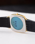 Vintage Longines Swiss Quartz Watch, Check pattern dial from 1970's - DuMarko