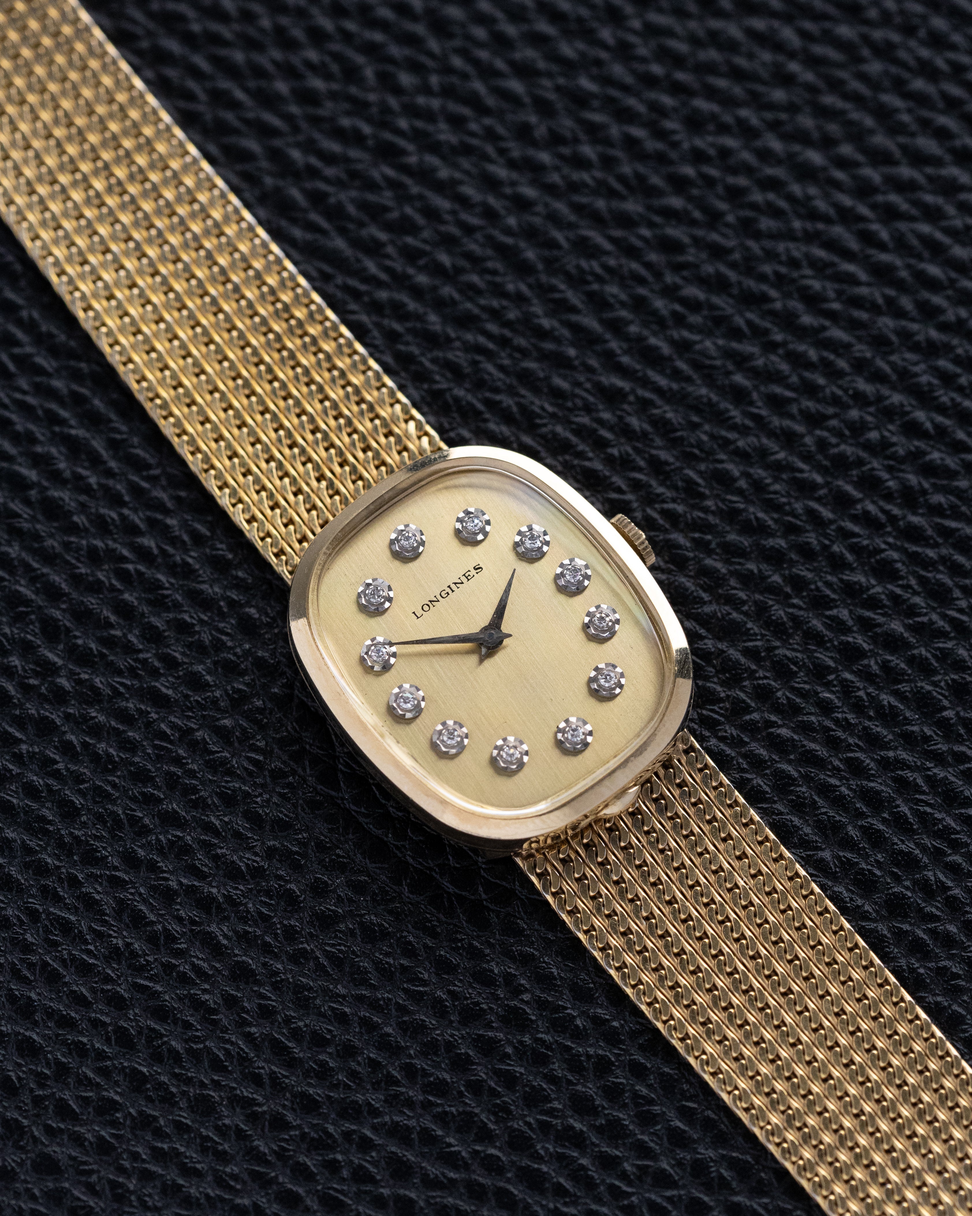 Vintage Longines Swiss Watch, Original 10K gold - filled case and bracelet, Cal. L349.2 from 1975 - DuMarko