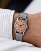 Vintage Longines Swiss Watch, Rare salmon patina dial, Cal. 23M from 1943 - DuMarko