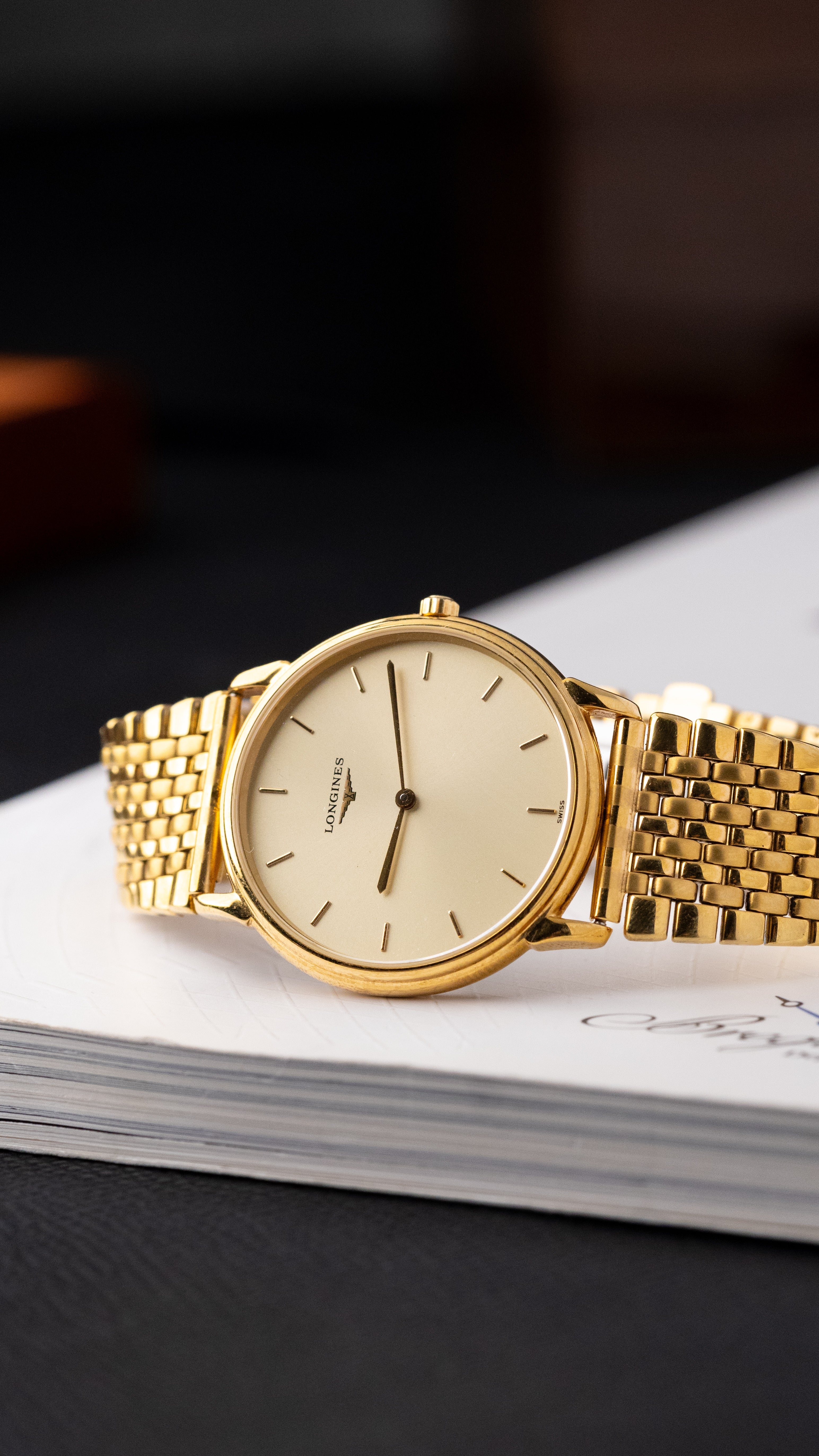 Vintage Longines Swiss watch, Ref. L4.676.2, Gold - plated Case from 1970's - DuMarko