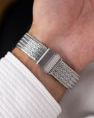 Vintage Longines Swiss Watch, Square Tank, Silver Linen Dial from 1970’s - DuMarko