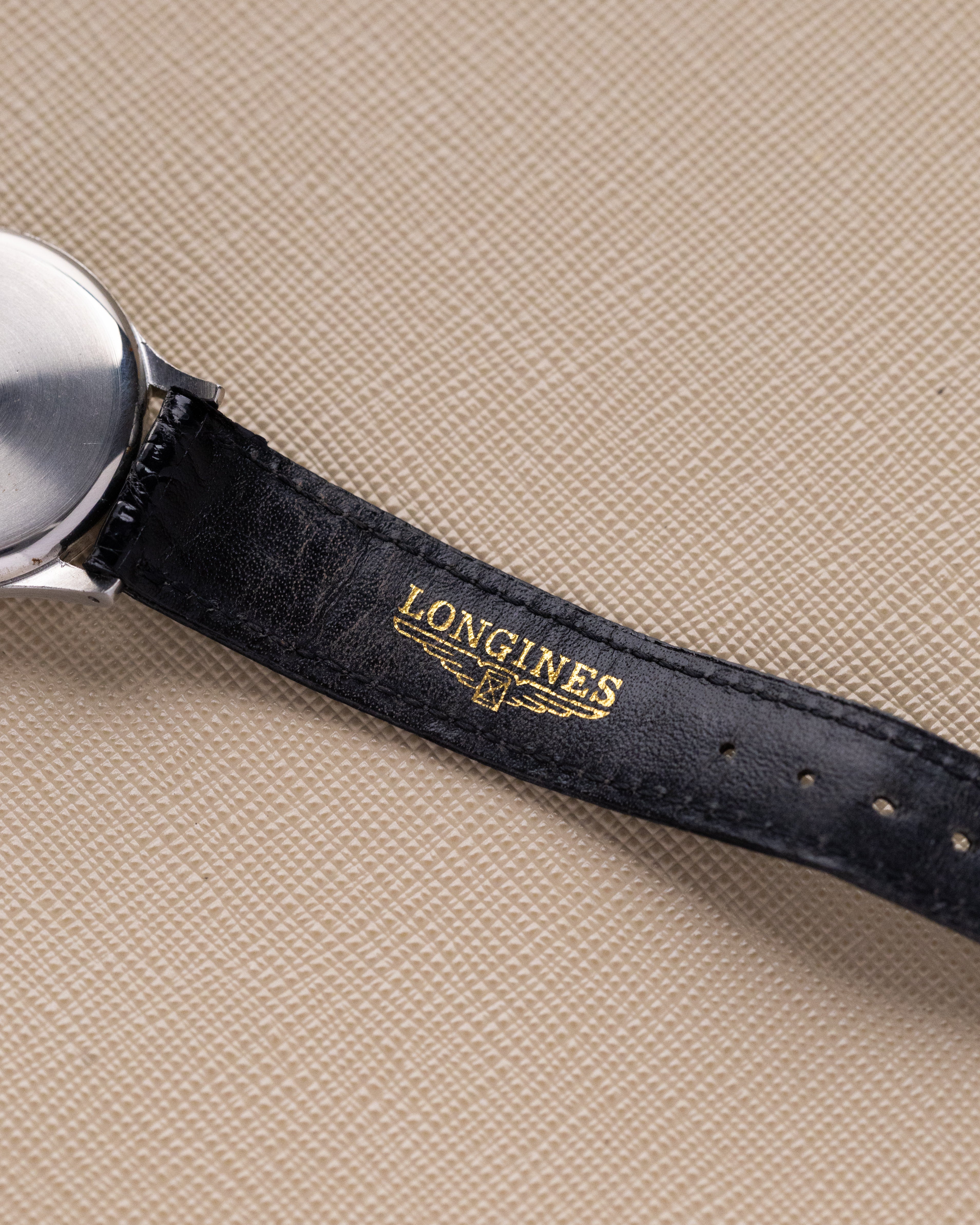 Vintage Longines Swiss Watch, Sub Second, Ref. 48589, Crisp White Dial Cal. 12.68Z Circa 1951 - DuMarko