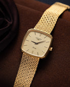 Vintage Longines Tank, Swiss Dress Watch, Original Integrated Bracelet, Quartz from 1980's - DuMarko