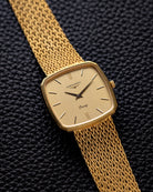 Vintage Longines Tank, Swiss Dress Watch, Original Integrated Bracelet, Quartz from 1980's - DuMarko