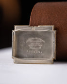 Vintage Longines Wittnauer Art Deco Tank, 14K White Solid Gold. Case, Diamond Markers from 1947, For US Market - DuMarko