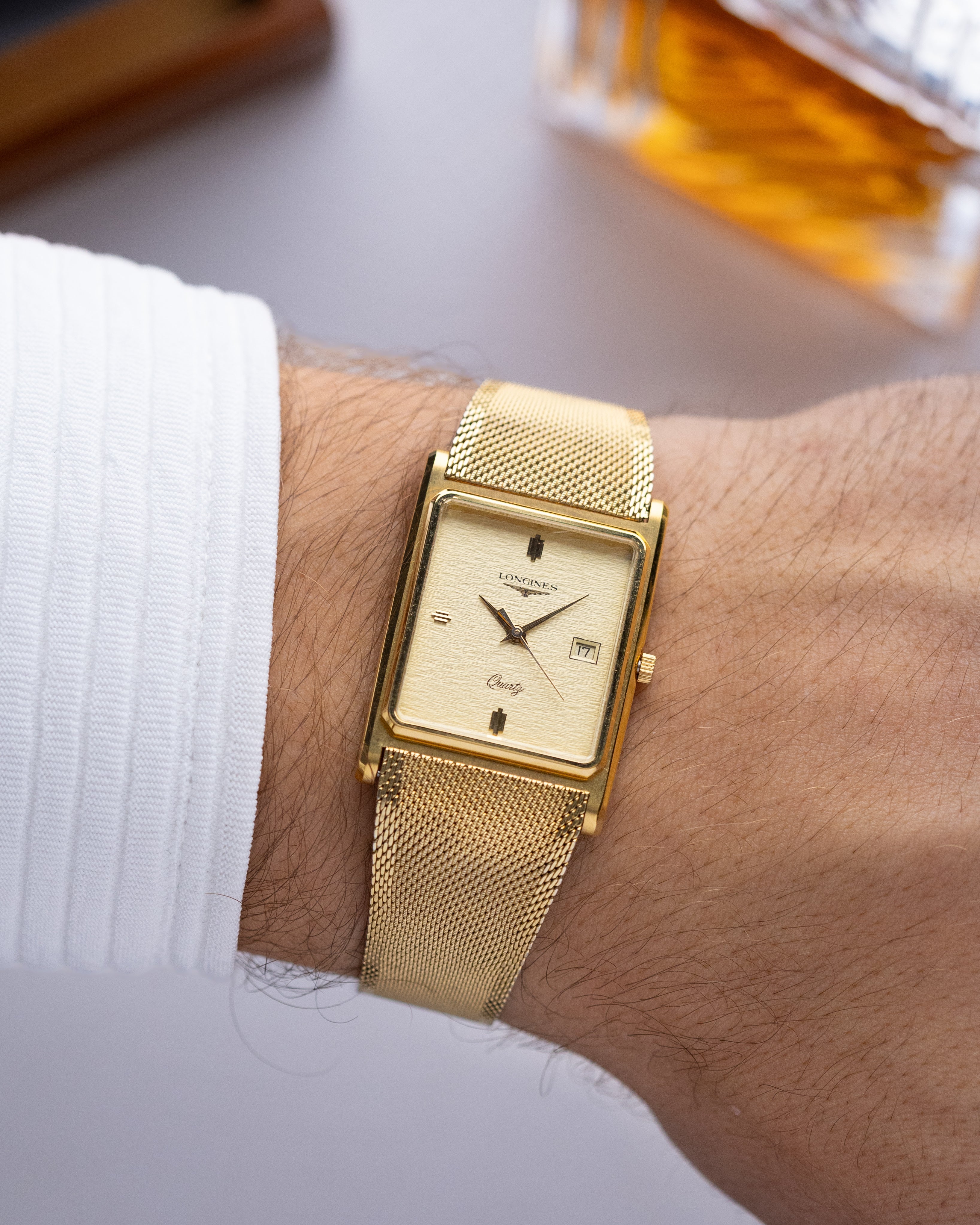 Vintage Longines Wittnauer “St. Moritz”, Art Deco Tank, Quartz Cal. 152, Swiss Made from 1990's - DuMarko