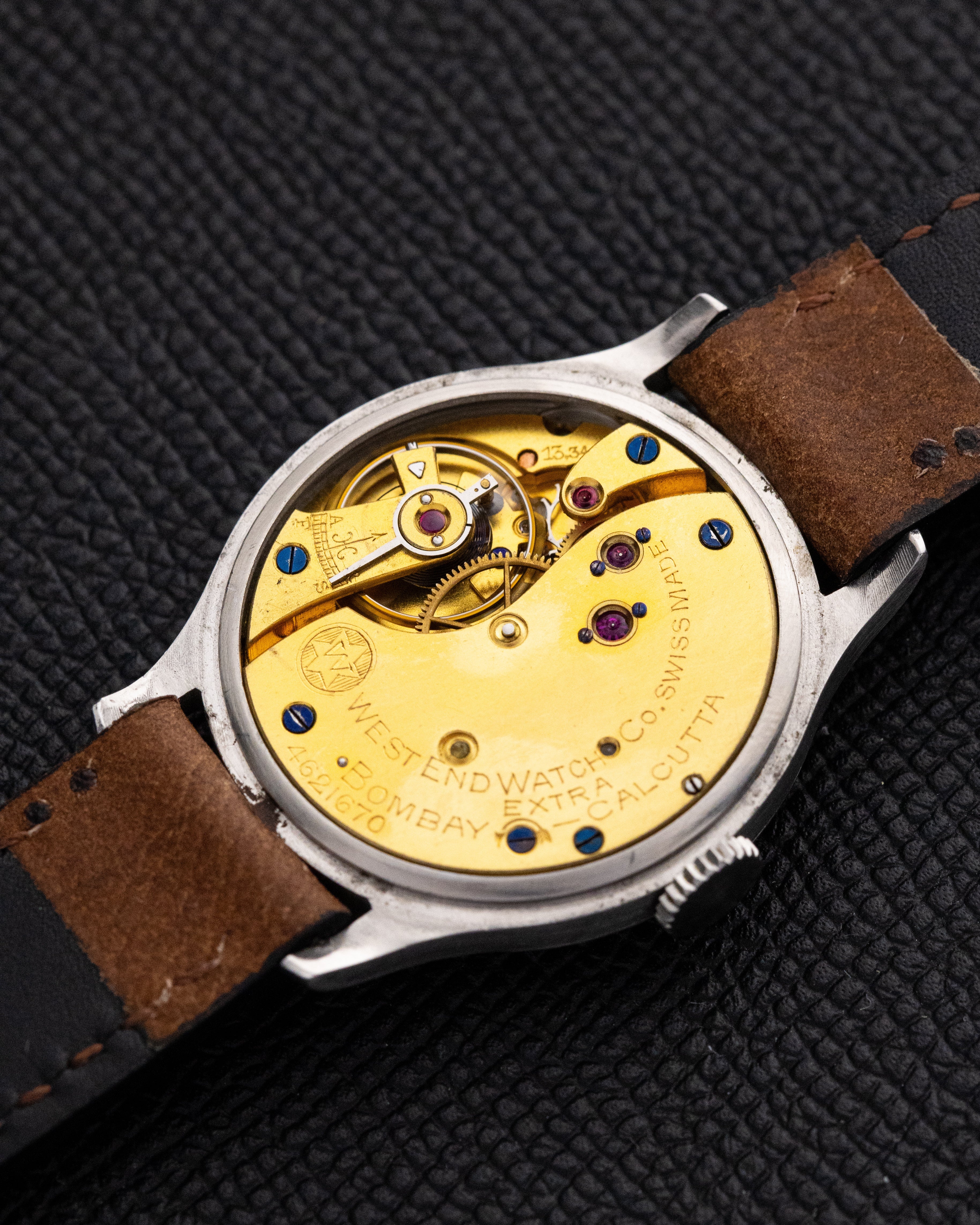 Vintage Longines x West End Watch Co. Cal. 13.34, Enamel Radium Dial from 1926 - DuMarko