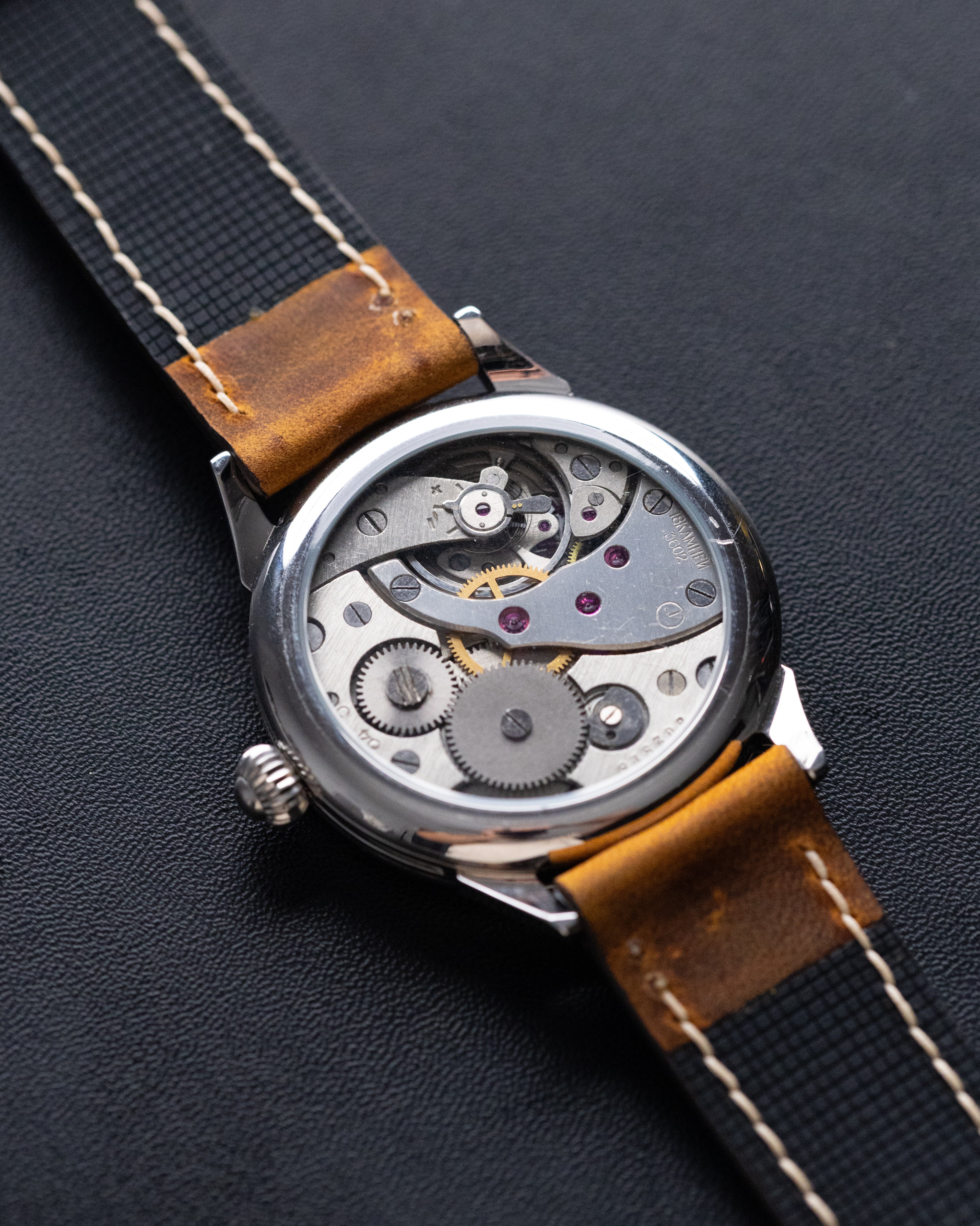 Vintage Molnja Two - tone Dial, Oversized Jumbo Case, Pontife hands, Cal. 3602 from 1980's - DuMarko