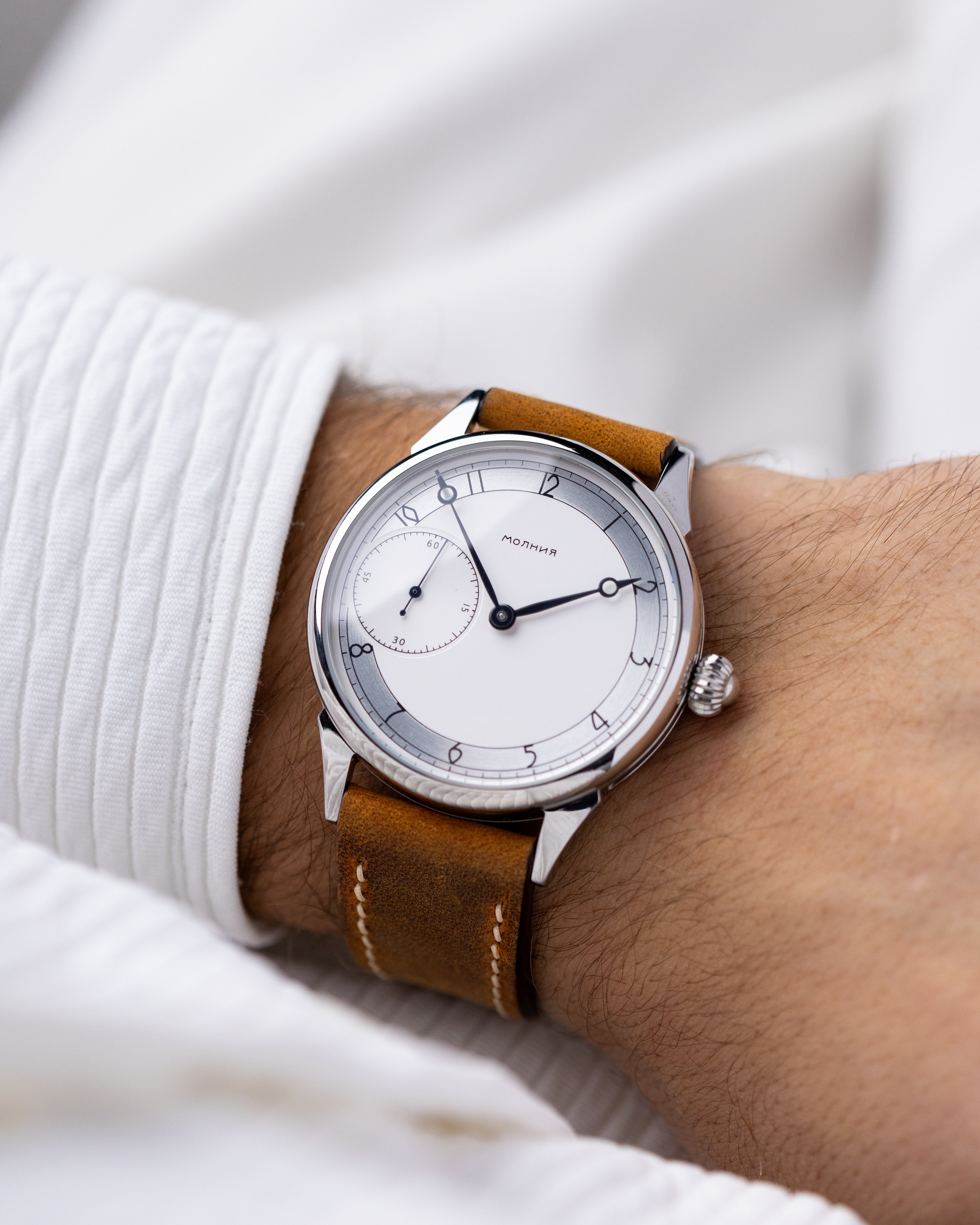 Vintage Molnja Two - tone Dial, Oversized Jumbo Case, Pontife hands, Cal. 3602 from 1980's - DuMarko