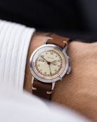 Vintage Movado Calendograph, Triple Calendar, Borgel Case, Ref. 14819 from 1950's - DuMarko