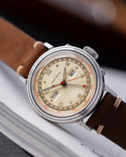 Vintage Movado Calendograph, Triple Calendar, Borgel Case, Ref. 14819 from 1950's - DuMarko