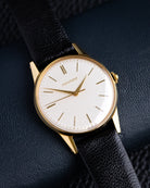 Vintage Movado Manual Wind Swiss Watch, Cal. 3219 with Original Box and Strap - DuMarko