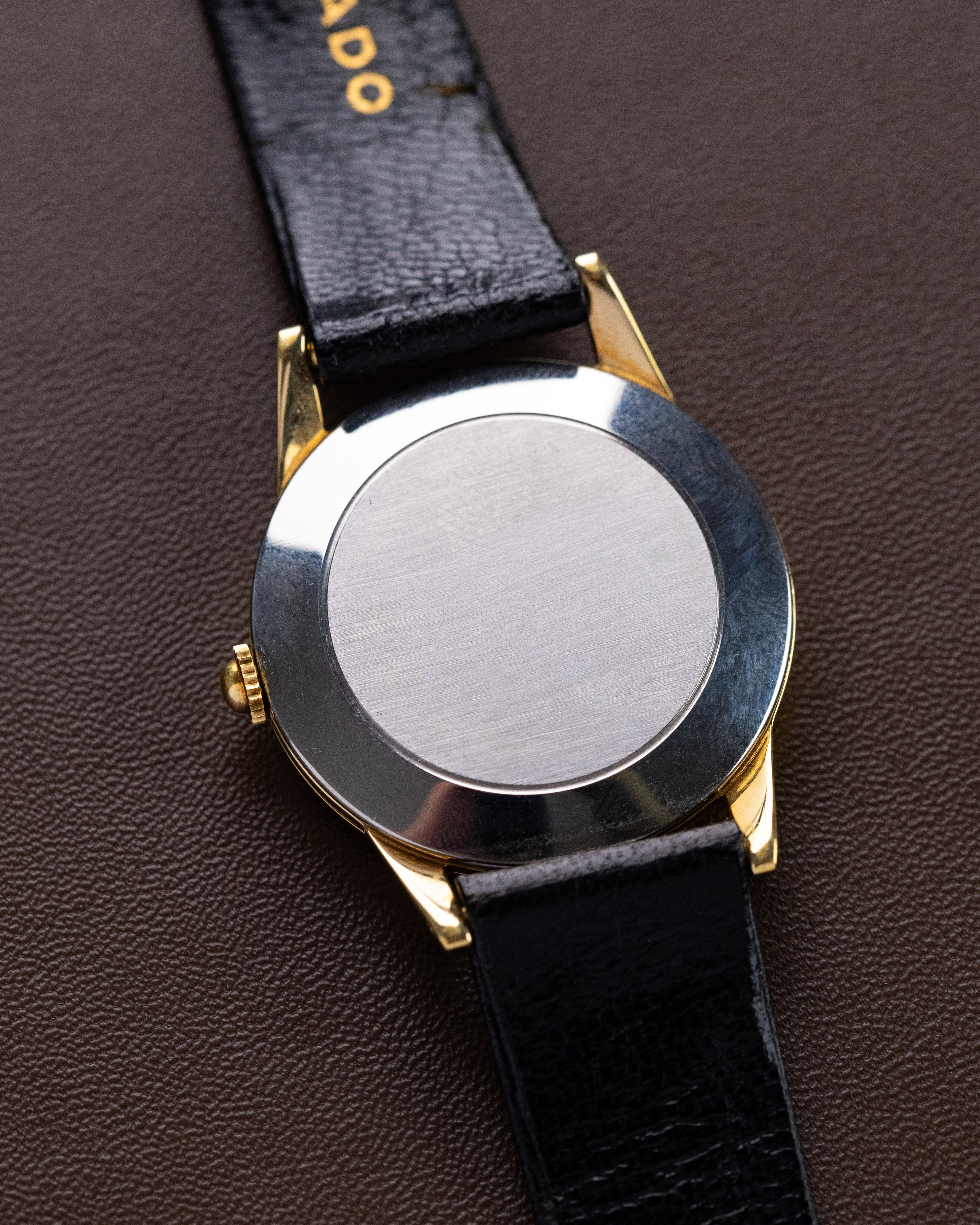 Vintage Movado Manual Wind Swiss Watch, Cal. 3219 with Original Box and Strap - DuMarko