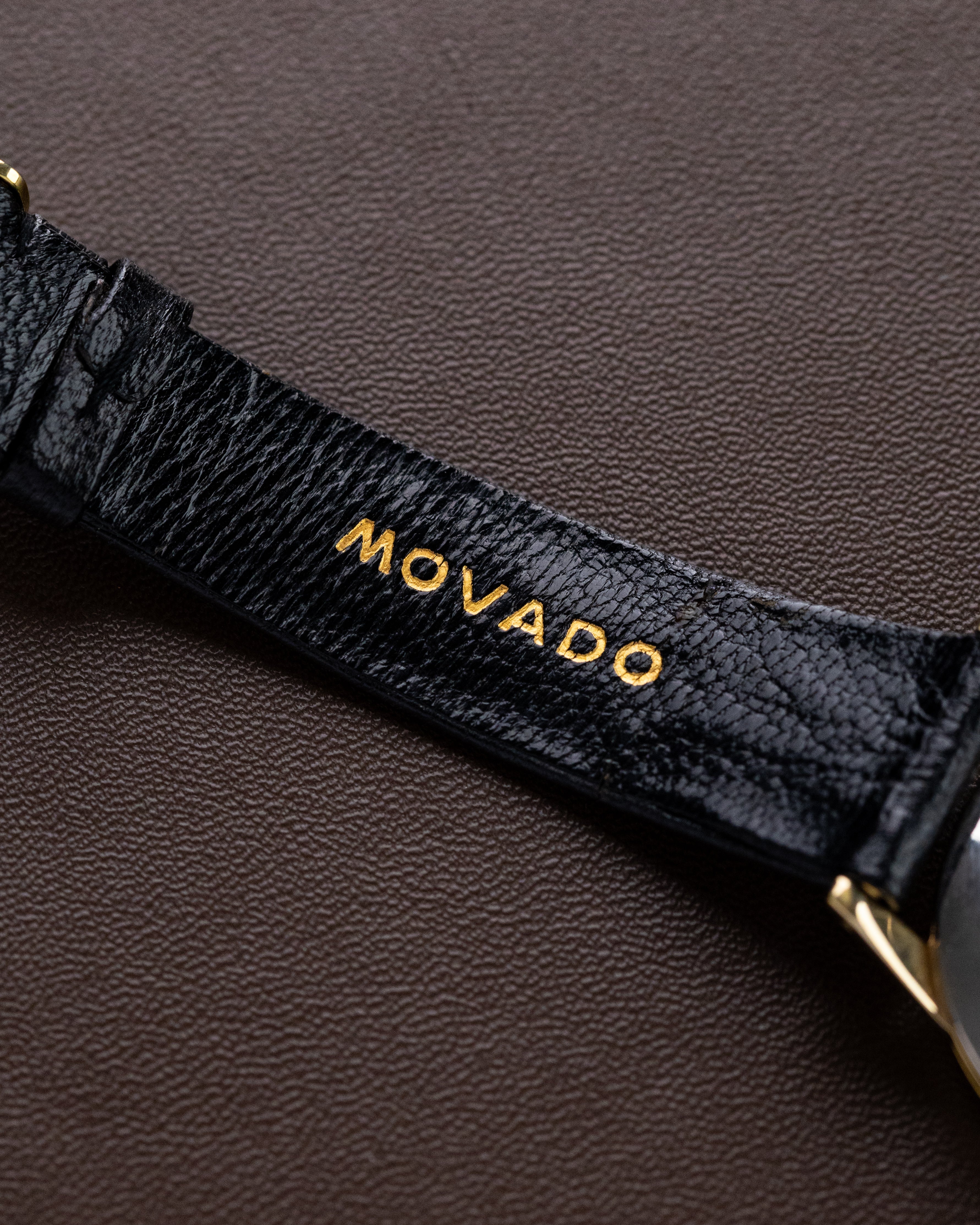 Vintage Movado Manual Wind Swiss Watch, Cal. 3219 with Original Box and Strap - DuMarko