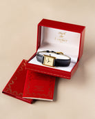 Vintage Must de Cartier Tank, Mechanical, Lemon Dial, Vermeil Case, Original Box & Papers - DuMarko