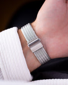 Vintage Must de Cartier Tank, Ref. 690006, Silver & Rhodium Case, Blue Roman Numerals, Quartz from 1990's - DuMarko