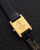 Vintage Must de Cartier Tank Vermeil Ref. 3 66001, Art Deco, Two - tone Lemon Dial from 1980’s - DuMarko