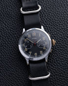 Vintage Nivrel Landeron 47, Original German Military Chronograph from 1930's - DuMarko