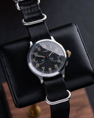 Vintage Nivrel Landeron 47, Original German Military Chronograph from 1930's - DuMarko
