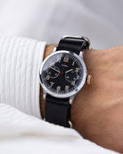 Vintage Nivrel Landeron 47, Original German Military Chronograph from 1930's - DuMarko