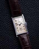 Vintage Omega Art Deco Tank, Swiss Watch, Arabic Numerals, Sub - second, Cal. 20F from 1932 - DuMarko